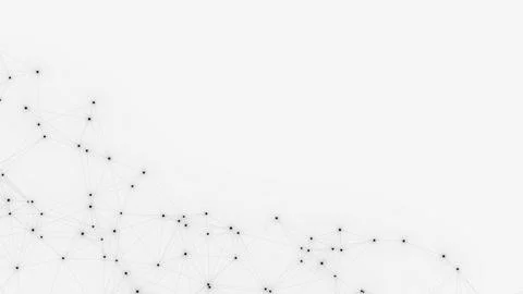 Abstract geometric white background. Plexus mesh backdrop. Stock Illustration