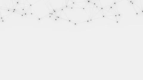 Abstract geometric white background. Plexus mesh backdrop. Stock Illustration