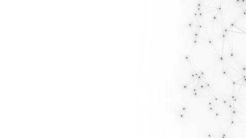 Abstract geometric white background. Plexus mesh backdrop. Stockillustratie