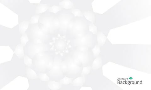 Abstract geometric white background,  Subtle abstract background. Stock Illustration