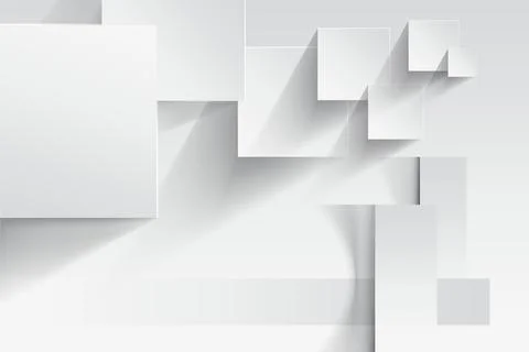 Abstract geometric white background,  Subtle abstract background. Stock Illustration