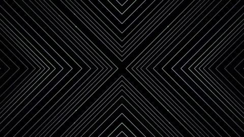 Abstract Geometric White Line X Shape Cross Symmetrical Motion Loop Stock Footage 346982331
