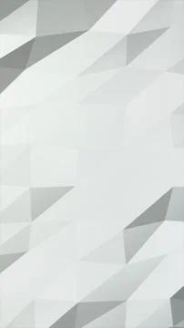 Abstract geometric white polygonal background with light gray gradient tones  Illustrazione stock