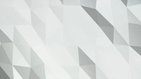 Abstract geometric white polygonal background with light gray gradient tones Stock Illustration