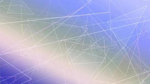 Abstract geometric wireframe lines form a futuristic background with blue a.. Stock Illustration