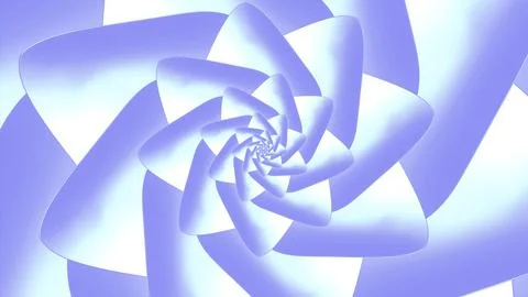 Abstract geometric wormhole looking like flower petals. Design. Beautiful イラスト素材