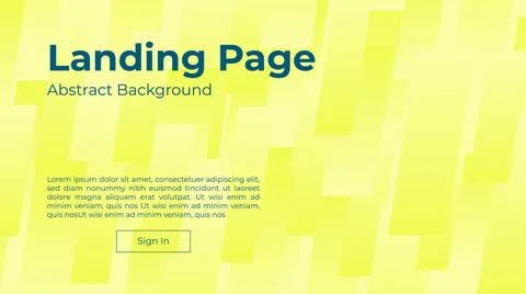 Abstract Geometric Yellow Background with Rectangle Shape for Web or Websit.. Stock Illustration