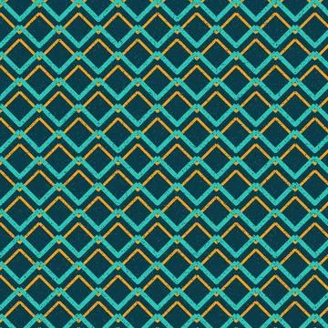 Abstract geometric zigzag pattern design with vibrant colors illustration Stock Illustration