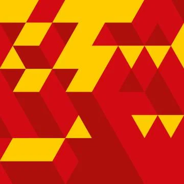 Abstract geometrical 3d background Illustrazione stock