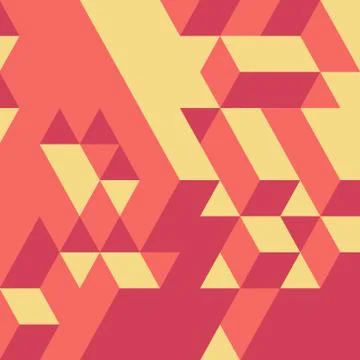 Abstract geometrical 3d background 库存插图