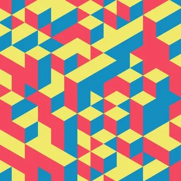 Abstract geometrical 3d colorful background. Abstract geometrical 3d color... Stock Photos