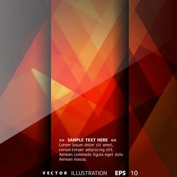 Abstract geometrical background Stock Illustration