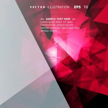 Abstract geometrical background Stock Illustration