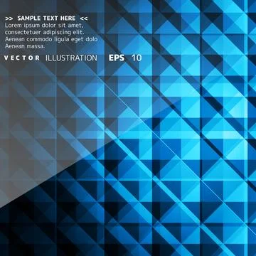 Abstract geometrical background Illustrazione stock