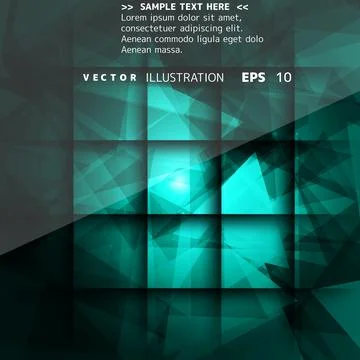 Abstract geometrical background Illustrazione stock