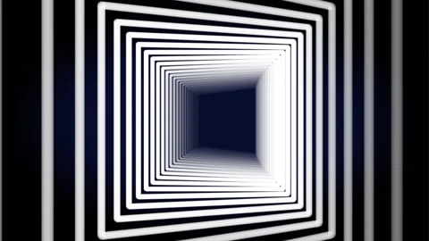 Abstract geometrical background with moving lines and dots. Stock Footage 96208190
