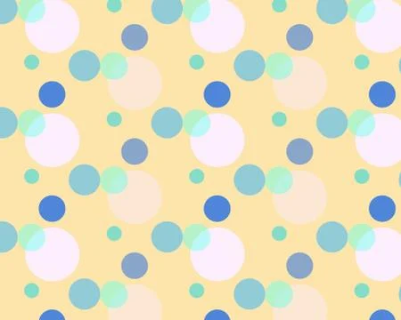 Abstract geometrical background multi colored circles Stock Illustration