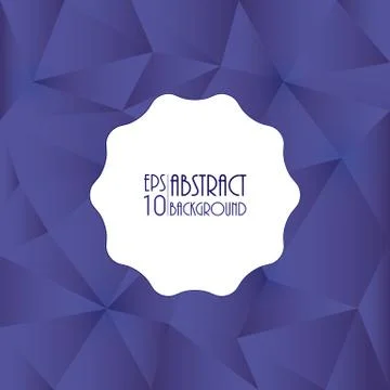 Abstract geometrical background with triangle design, vector illustration, ep Stock Illustration