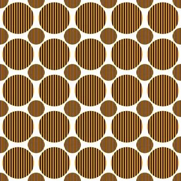 Abstract geometrical circle pattern background - vector design Stock Illustration