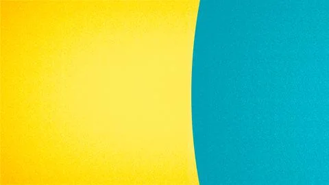 Abstract geometrical creative background, yellow and blur colors. Stock Illustration