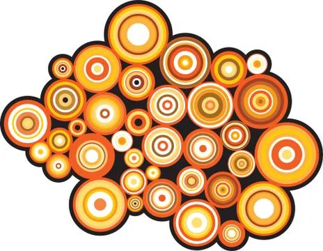 Abstract geometrical design. vector background Stock Illustration