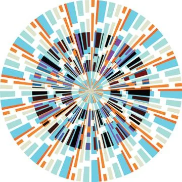 Abstract geometrical design. vector background Stock Illustration