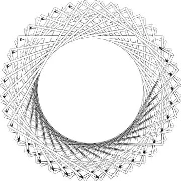 Abstract geometrical design. vector background Stock Illustration