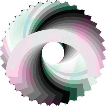 Abstract geometrical design. vector background Illustrazione stock