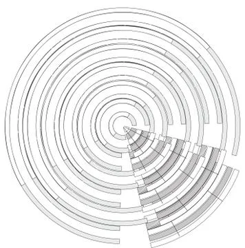 Abstract geometrical design. vector background Stock Illustration