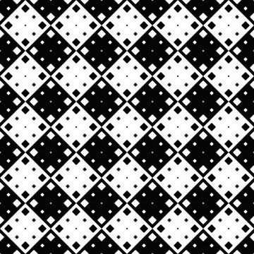 Abstract geometrical diagonal rounded square pattern background Illustrazione stock