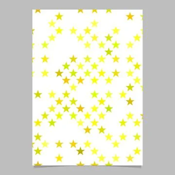 Abstract geometrical pentagram pattern poster template background design Stock Illustration