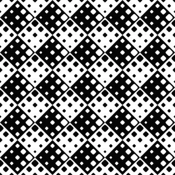 Abstract geometrical rounded diagonal square pattern background Stock Illustration