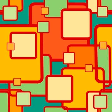 Abstract geometrical seamless pattern Stock Illustration