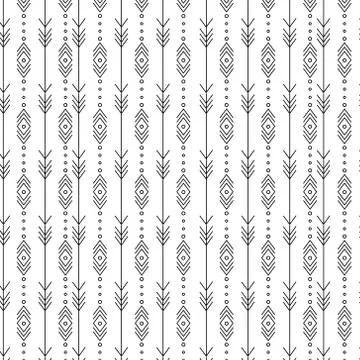 Abstract geometrical seamless pattern Stock Illustration