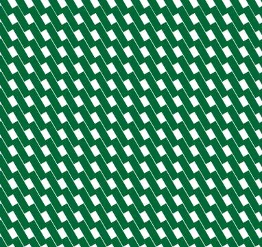 Abstract geometrical seamless pattern with rectagles. Green checked backgroun Stock Illustration