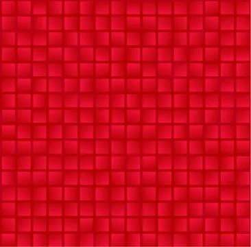 Abstract geometrical seamless pattern with rectagles. Red and pink checked ba 스톡 사진