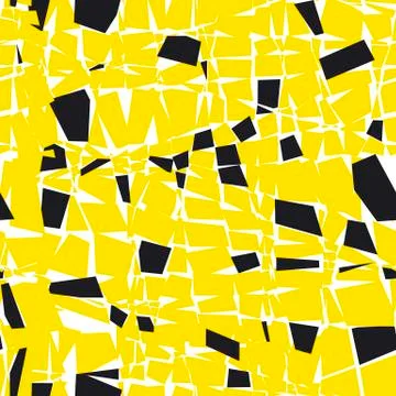 Abstract geometrical shape flat seamless pattern Illustrazione stock