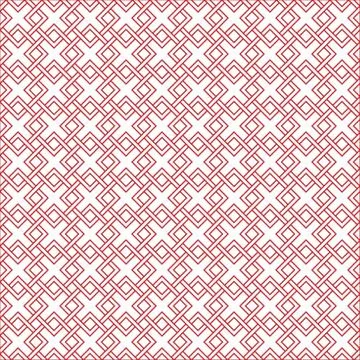 Abstract geometrical square interlocking seamless pattern vector. 스톡 일러스트