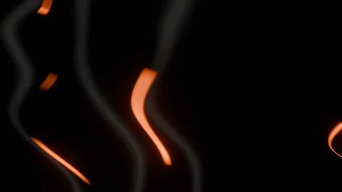 Abstract geometry 3d render, intro background, glow and rotate in black Vidéo 276371476