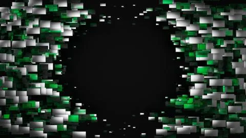 Abstract geometry backdrop Stock Illustration