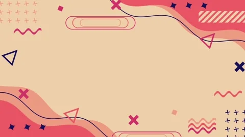 Abstract geometry background animation. Wallpaper animation Stock Footage 271709332