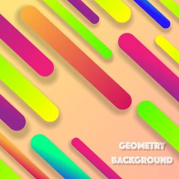 Abstract geometry background Stock Illustration