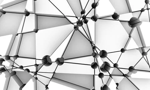 Abstract geometry background. Stock Illustration