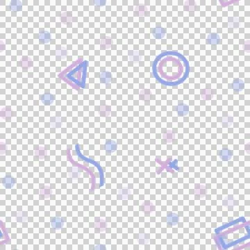 Abstract geometry background in light colorful, Stock Illustration