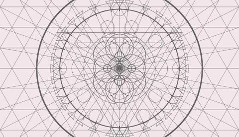 Abstract geometry background, seamless pattern Stock-Illustration