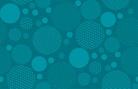 Abstract geometry circle background. vector seamless pattern for fabric, wrap Illustrazione stock