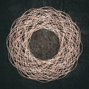 Abstract geometry emblem Stock Illustration