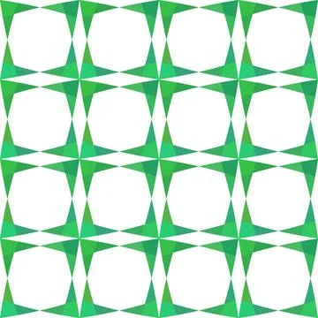 Abstract geometry green seamless pattern. Abstract geometry green seamless... Stock Photos