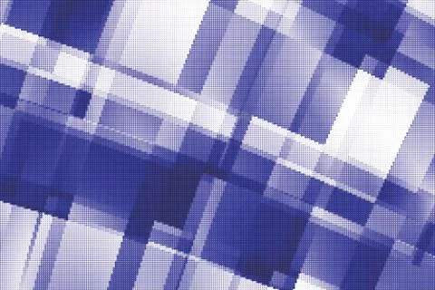 Abstract geometry - halftone vector pattern design Illustrazione stock