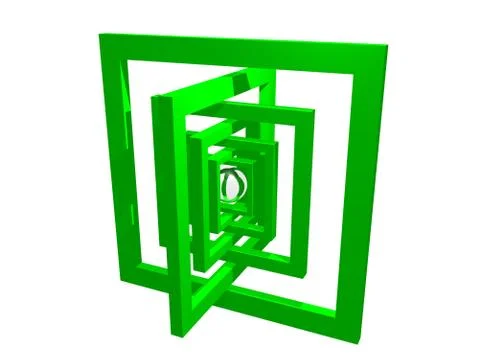 Abstract geometry Stock Illustration